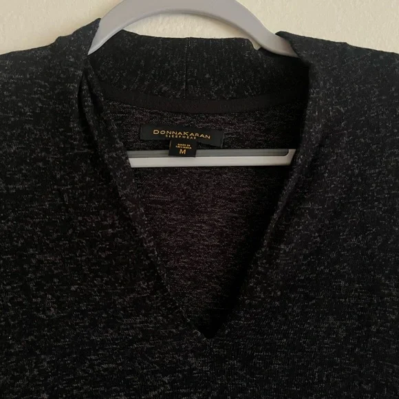 NWT Black Maxi Night Gown | Donna Karen - Picture 6 of 10